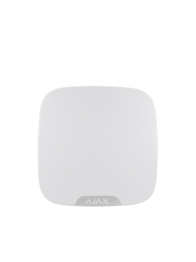 Ajax Brandplate - 1 PZ de Placa Frontal Personalizable para Sirena StreetSiren DoubleDeck. Color Blanco