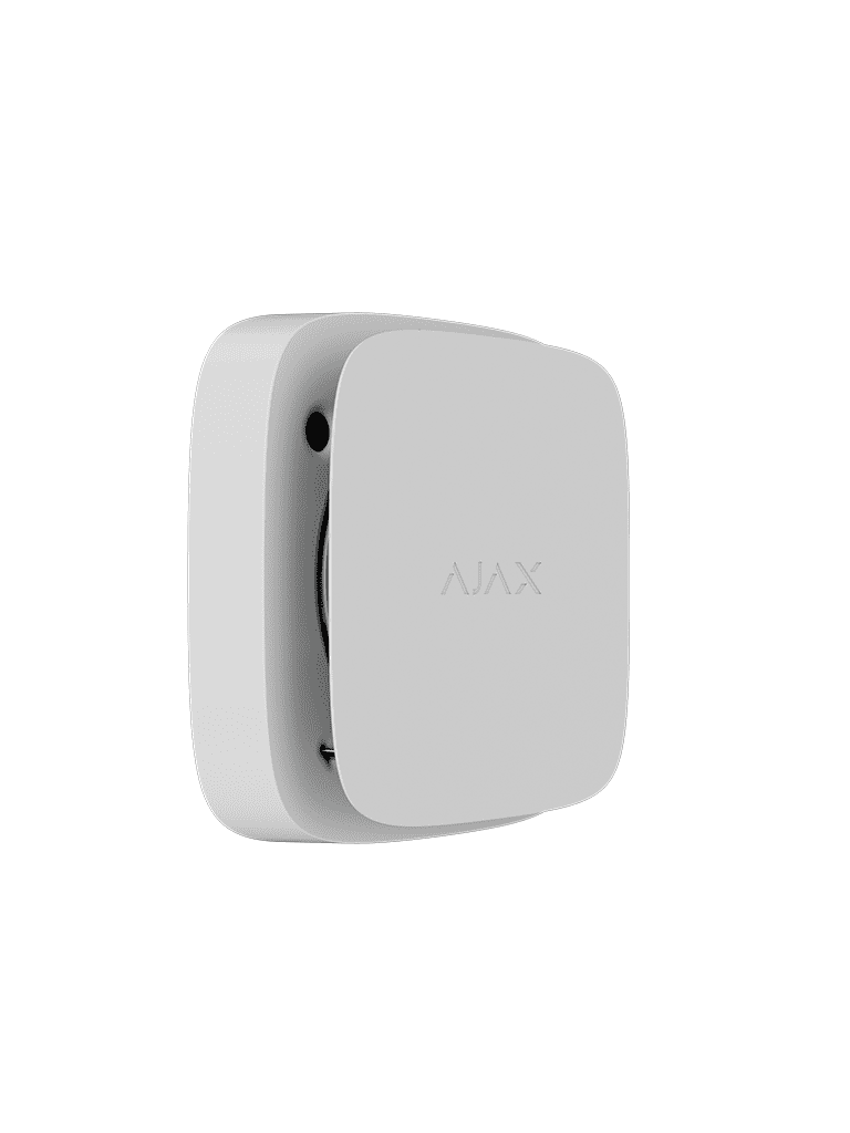 AJAX FireProtect 2 RB (Heat/Smoke/CO) - Detector inalámbrico de incendio con sensores de Calor Humo y Monóxido de Carbono (CO). Color Blanco
