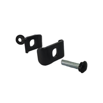 Kit 1 para unir tramos de charolas con baño de pintura epóxica color Negro