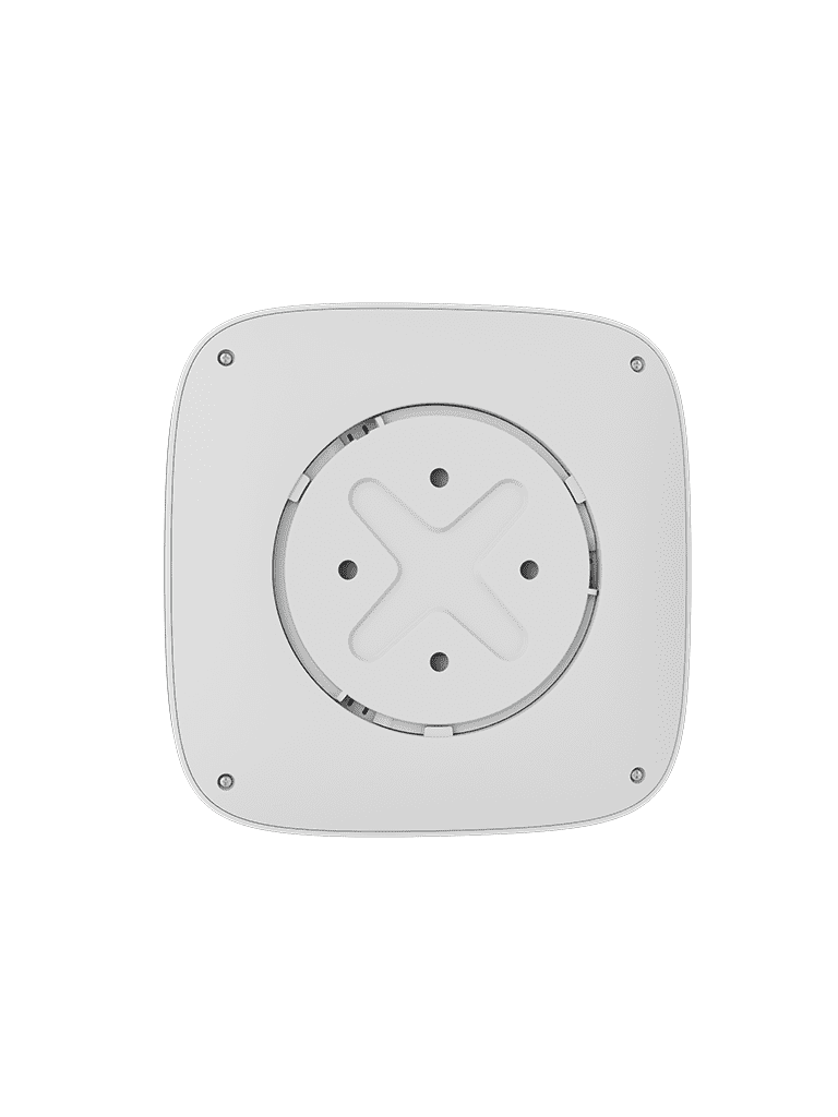 AJAX FireProtect 2 RB (Heat/Smoke/CO) - Detector inalámbrico de incendio con sensores de Calor Humo y Monóxido de Carbono (CO). Color Blanco