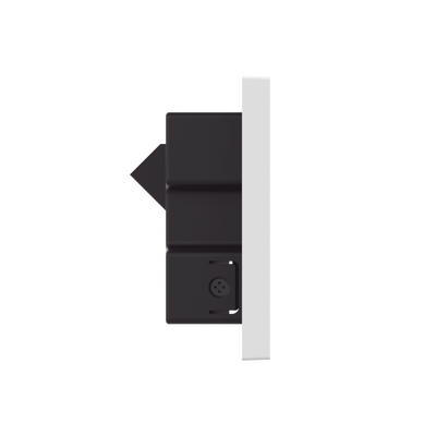 Punto de Acceso Mesh Wi-Fi 6 para interior en pared hasta 512 usuarios ideal para Hotelería discreto incrustado en pared.