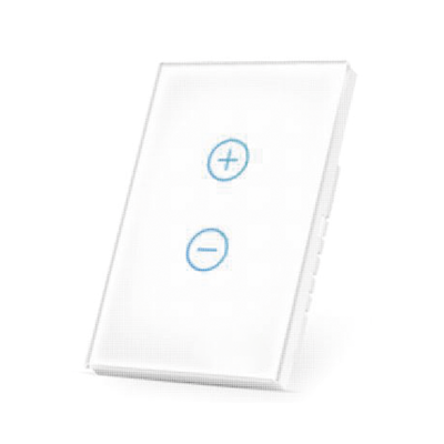 (ZWAVE) Dimmer panel táctil touch inalámbrico Zwave Plus. Compatible con Hubitat HC8 Álula M2M otros
