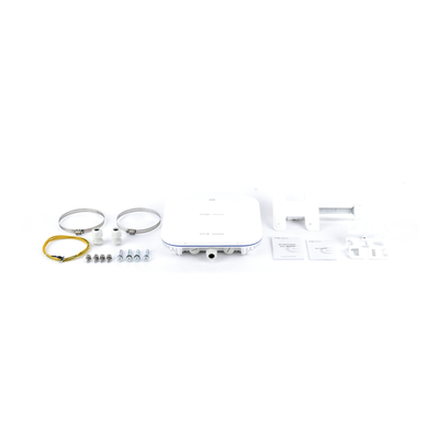 Punto de Acceso Mesh Wi-Fi 6 Industrial para Exterior Sectorial 60° hasta 5.95 Gbps MU-MIMO 4x4 Filtros Anti Interferencia y Auto Optimización con IA puerto eth 2.5G y SFP
