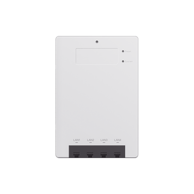 Punto de Acceso Mesh Wi-Fi 6 para interior en pared hasta 512 usuarios ideal para Hotelería u Oficina.