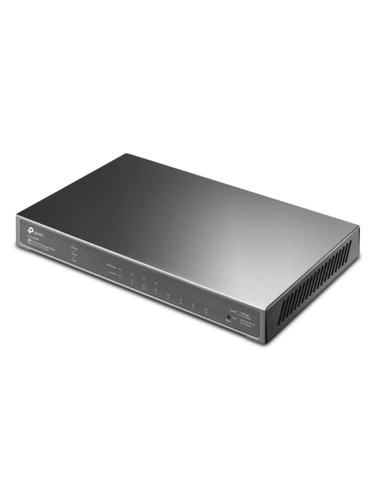 TP-LINK SG2008P - Switch PoE JetStream SDN Administrable 8 puertos 10/100/1000 Mbps 4 puertos PoE 62W administración centralizada OMADA SDN