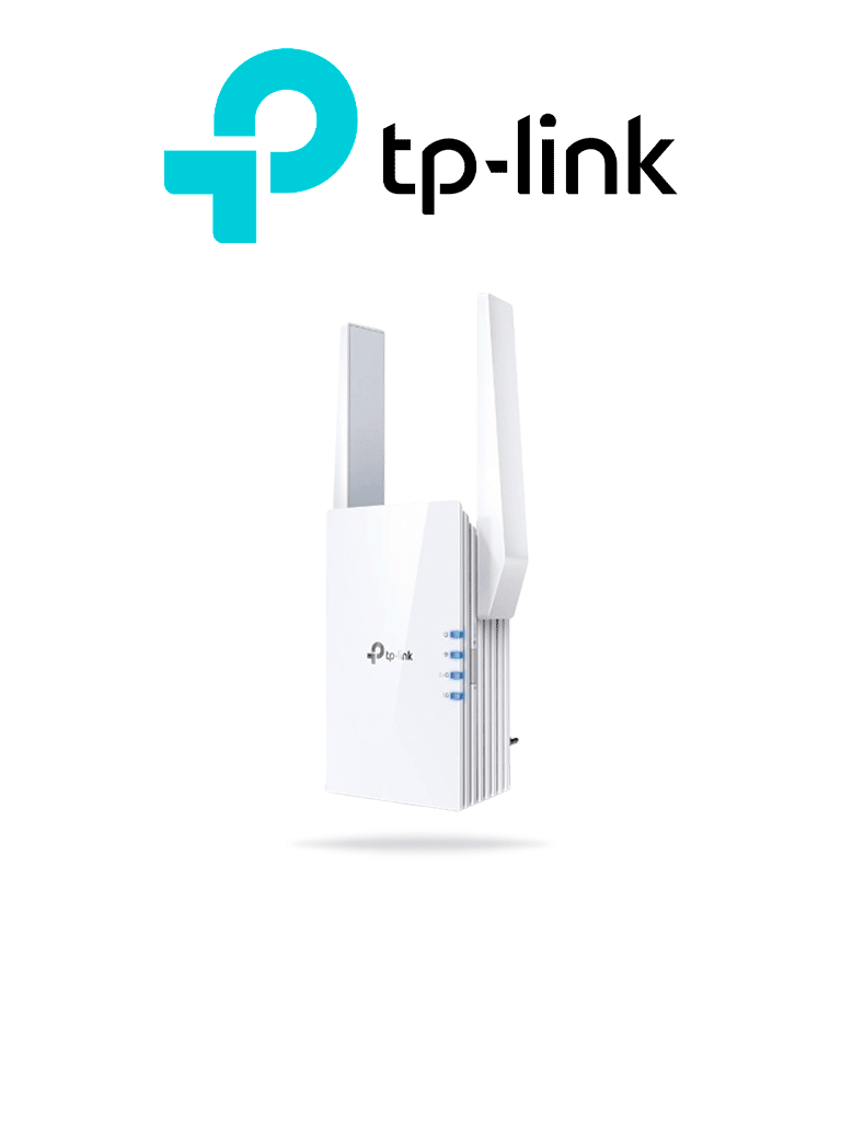 TP-LINK RE505X - Repetidor WiFi AX1500 con WiFi 6 de doble banda 2.4GHz (300Mbps) y 5GHz (1200Mbps) One Mesh indicador inteligente de señal modo punto de acceso 2 antenas externas y 1 puerto Ethernet (RJ45) 10/100/1000Mbps
