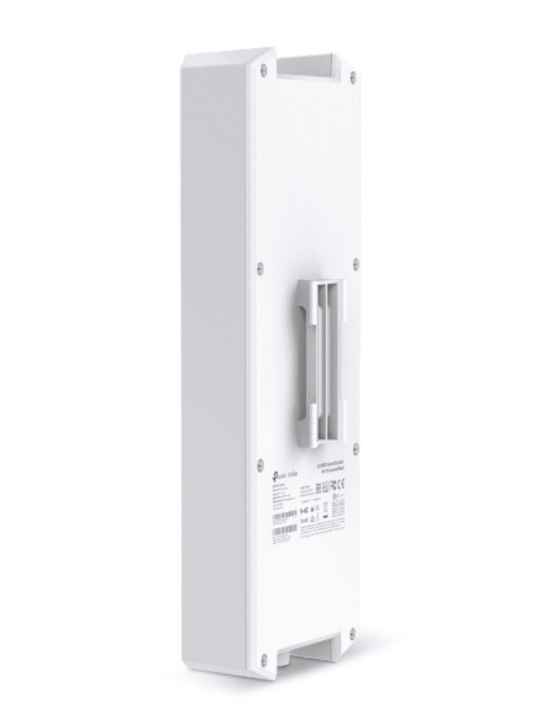 TP-LINK EAP610-OUTDOOR - Punto de Acceso Omada de exterior-interior Wi-Fi 6 AX1800 MU-MIMO 2x2 con Mesh Omada de alta densidad de usuarios configuración por controlador o stand-alone para montaje en mástil/pared y alimentación PoE+.