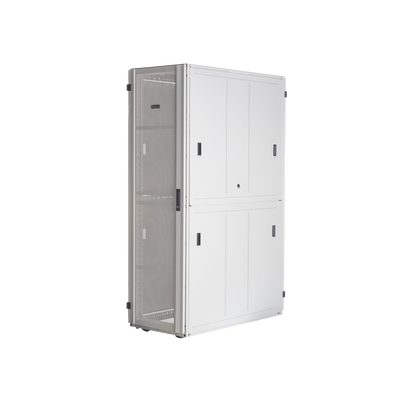 Gabinete FlexFusion™ XGL (Light) para Centros de Datos 42 UR 800 mm de Ancho 1070 mm de Profundidad Fabricado en Acero Color Blanco