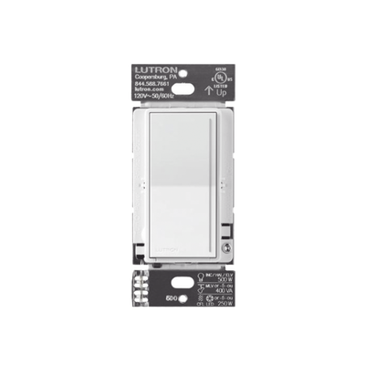 (RadioRa3) )Atenuador (dimmer) Auxiliar de pared compañero de atenuadores multilocación. Usar en 3 vías o escalera.