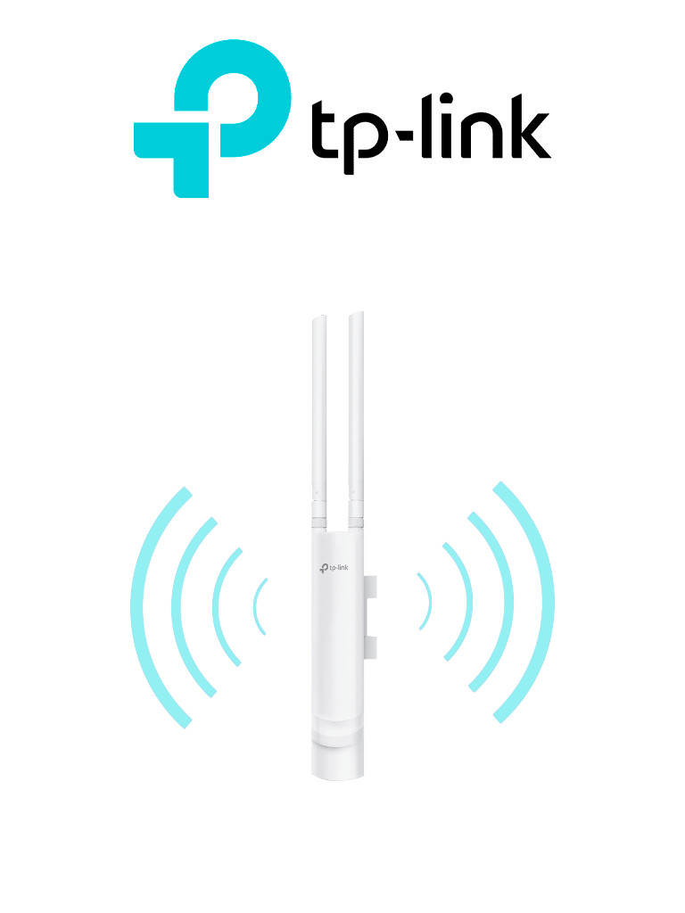 TP-LINK EAP225 Outdoor -Punto de Acceso Omada de doble banda AC 1200 MU-MIMO con Mesh Omada para montaje en pared con configuración stand-alone o por controlador además alimentación PoE af/at y PoE pasivo 24V.