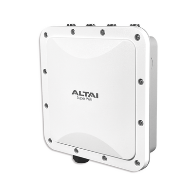 Punto de Acceso Industrial Super Wi-Fi 6 Conectorizado 2x2 Doble Banda Simultanea en 2.4 y 5 GHz Hasta 400 m de Cobertura 512 Usuarios Concurrentes