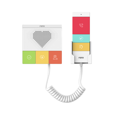 Intercomunicador SIP para Hospital/Asilos 6 botones antibacterial 1 Relevador integrado