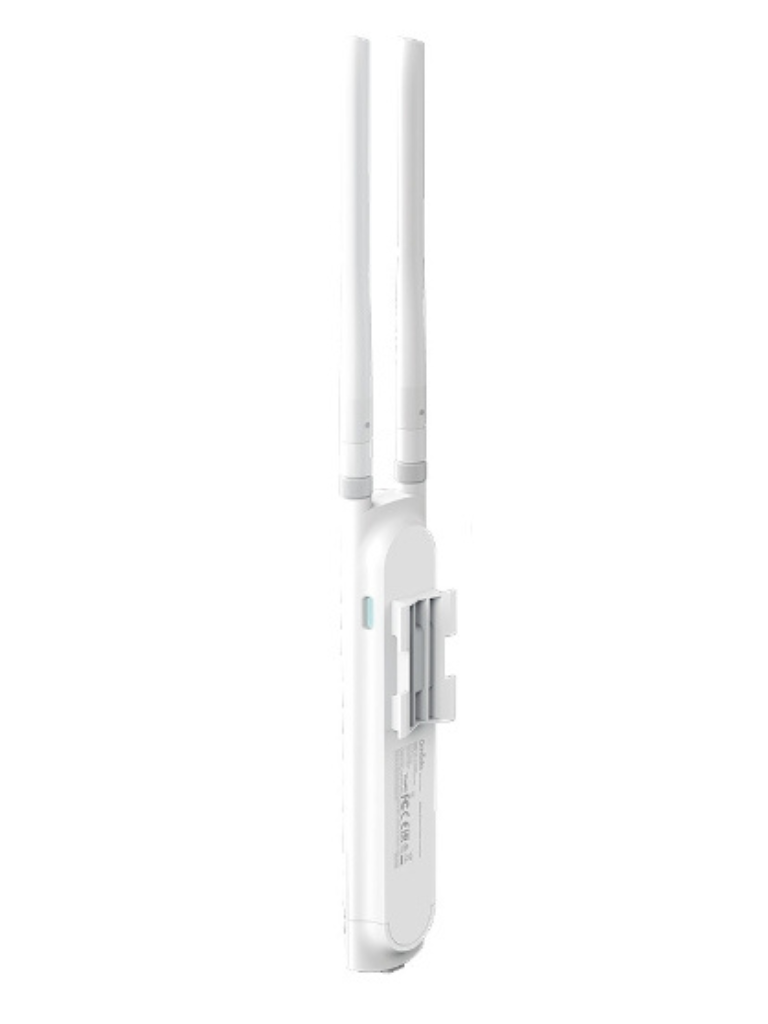 TP-LINK EAP110-OUTDOOR - Punto de acceso Omada con frecuencia 2.4 GHz N 300 para Exterior con configuración Stand-Alone o por Controlador además protección Exterior IP65 y alimentación PoE Pasivo 24 Vcc.