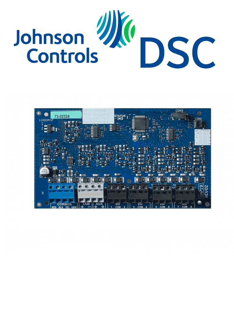 DSC-HSM3408- Módulo Expansor de 8 Zonas Cableadas compatible con Power Series PRO