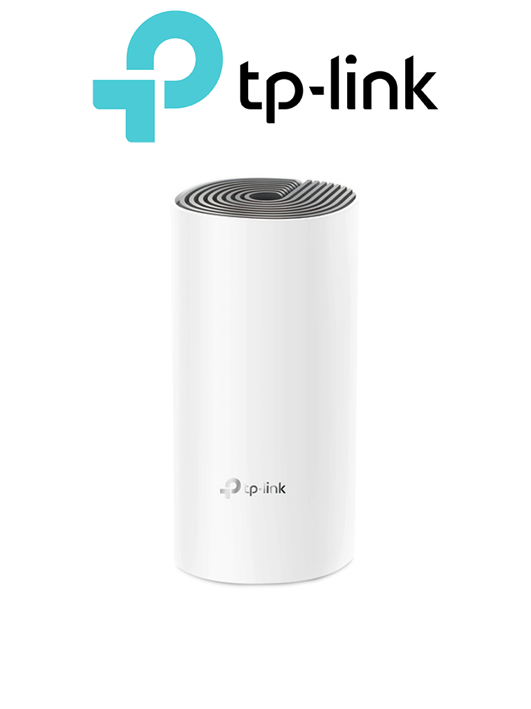 TP-LINK DECO M4 (1-Pack) - Router inalámbrico MESH para interior y hogar de doble banda Wi-Fi 5 AC1200 Mbps con 2 puertos Gigabit WAN/LAN 2 antenas internas y administración mediante la app Deco (iOS Android).