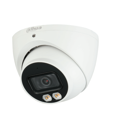 DAHUA HAC-HDW1500T-IL-A - Cámara Domo de 5 Megapixeles/ Iluminadores Duales Inteligentes/ Lente de 2.8mm/ 106 Grados de Apertura/ 40 Metros de Iluminación IR y Luz Visible/ Super Adapt/ Micrófono Integrado/ IP67/ dWDR/