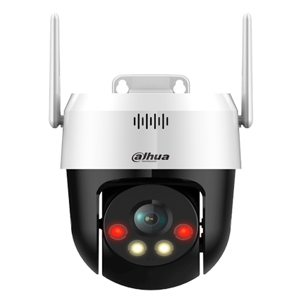 DAHUA SD2A200HB-GN-AW-PV-S2 - Cámara IP PT WiFi de 2 Megapíxeles Full Color Iluminador Dual disuasión activa Serie Picoo 30m de IR audio bidireccional (micrófono y altavoz) IP66 y ranura MicroSD. #WiFiDahua