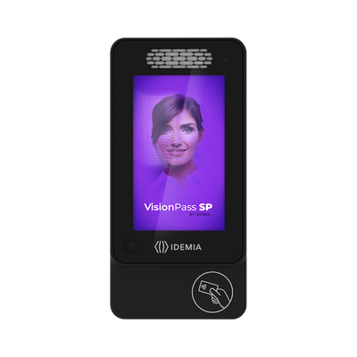 Lector facial Vision Pass SP MDI con lector Iclass IP65
