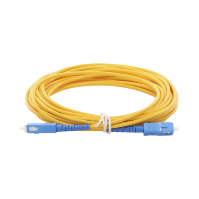 Jumper de Fibra Óptica Monomodo SC/UPC-SC/UPC Simplex de 6 metro 3mm