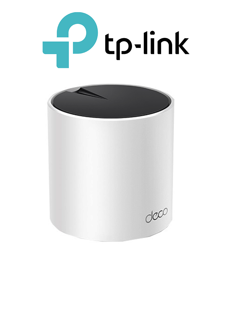 TP-LINK DECO X55 (1-Pack) - Router MESH para hogar de doble banda Wi-Fi 6 AX3000 Mbps con 3 puertos Gigabit WAN/LAN 2 antenas internas administración en la app Deco (iOS Android) y protección HomeShield. #MARTPL1 #TPLM1