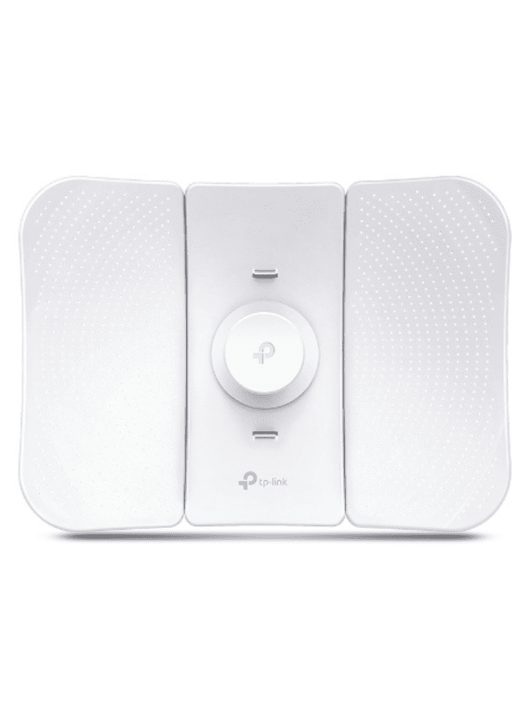 TP-LINK CPE710 - CPE de Exterior 5GHz AC 867Mbps 23dBi de alta ganancia MIMO 2×2 ideal para aplicaciones de larga distancia Pharos Control para adminstración centralizada y modos de operación: AP Cliente Repetidor AP Router/ AP Cliente Router (