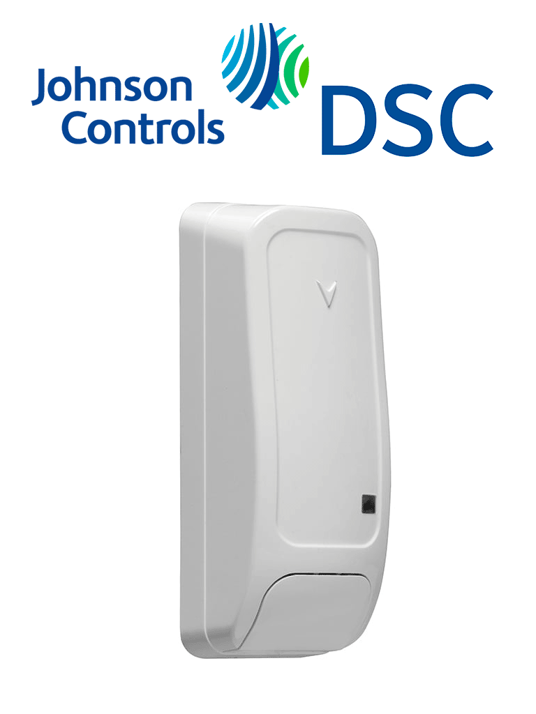 DSC PG9945E - Contacto Magnético Inalámbrico de Puerta/Ventana Power G c/entrada Auxiliar Rango Extendido compatible con NEO  PRO Qolsys e IoTega