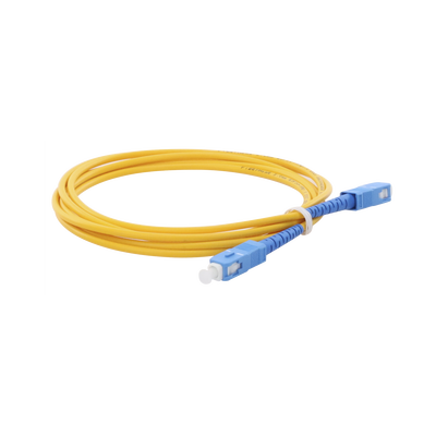 Jumper de Fibra Óptica Monomodo SC/UPC-SC/UPC Simplex de 2 metros 3mm