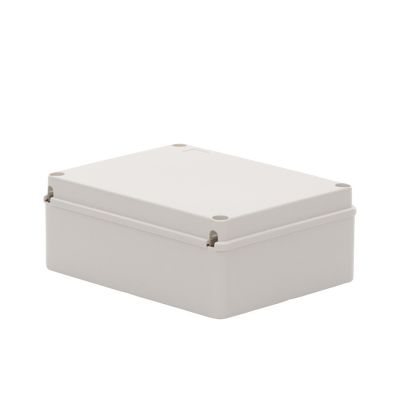 Gabinete de Plástico IP55 (190 X 240 X 95 mm). Protección EMI. Para Instalaciones Comerciales Residenciales e Industriales. Incluye Tornillería para su Tapa.