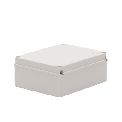 Gabinete de Plástico IP55 (190 X 240 X 95 mm). Protección EMI. Para Instalaciones Comerciales Residenciales e Industriales. Incluye Tornillería para su Tapa.