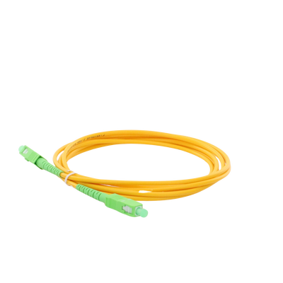 Jumper de Fibra Óptica Monomodo SC/APC-SC/APC Simplex de 3 metros 3mm