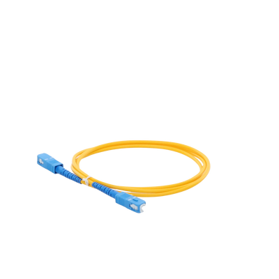 Jumper de Fibra Óptica Monomodo SC/UPC-SC/UPC Simplex de 1 metro 3mm