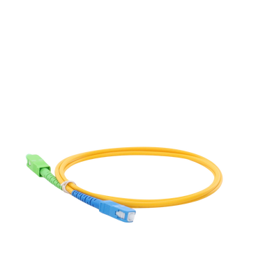 Jumper de Fibra Óptica Monomodo SC/APC-SC/UPC Simplex de 1 metro 3mm