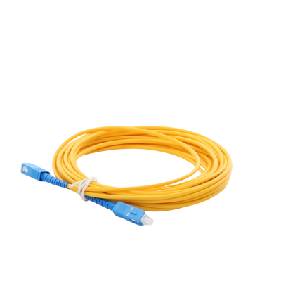 Jumper de Fibra Óptica Monomodo SC/UPC-SC/UPC Simplex de 6 metro 3mm