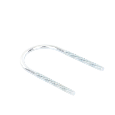 Abrazadera tipo U de 1 1/4" con acabado Electro Zinc no incluye tuercas y arandelas
