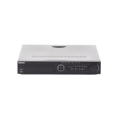DVR 32 Canales TurboHD + 16 Canales IP / 3K Lite / 5 Megapixel Lite / 4 Bahías de Disco Duro / Audio por Coaxitron / AcuSense / POS / Videoanalisis / 16 Entradas y 4 salidas de Alarma