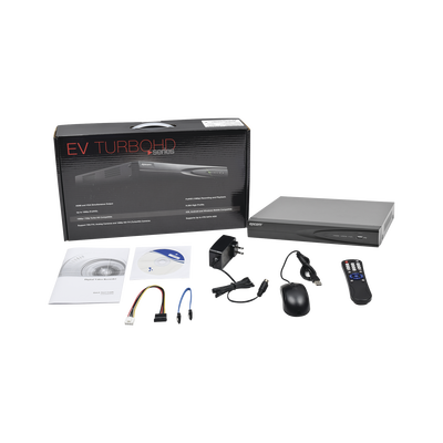DVR 8 Canales TurboHD + 2 Canales IP/ 2 Megapixel/ 1 Bahía de Disco Duro / H.264+ / 1 Canal de Audio / Videoanálisis
