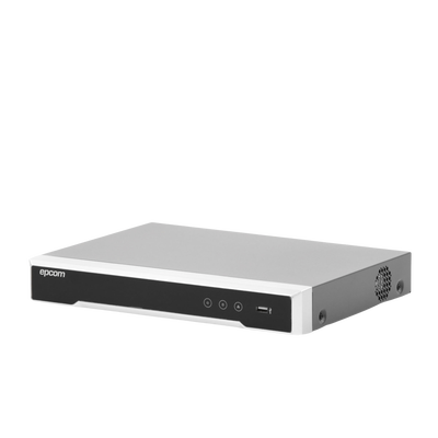 DVR 8 Canales 4K TurboHD + 8 Canales IP/ 8 Megapixel / Acusense / Audio por Coaxitron/ 1 Bahía de Disco Duro / 4 canales de audio / 8 Entradas de Alarma / 4 Salida de Alarma / H.265+