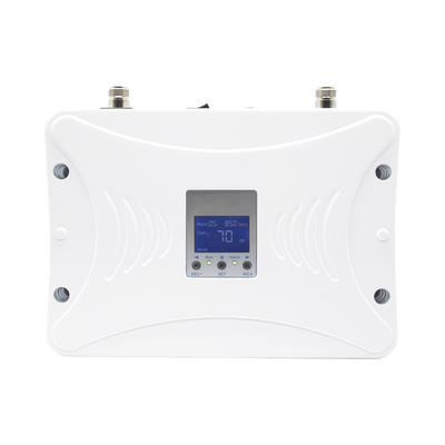 Kit Amplificador de Señal Celular 4.5G LTE 3G y Voz. Funciona con Todos los Operadores. Soporta Múltiples Dispositivos y Tecnologías. Hasta 1000 metros cuadrados de Cobertura