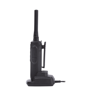 Radio Portátil UHF 400-470 MHz 16 canales 2 Watts de potencia. Comunicación Clara en su Negocio