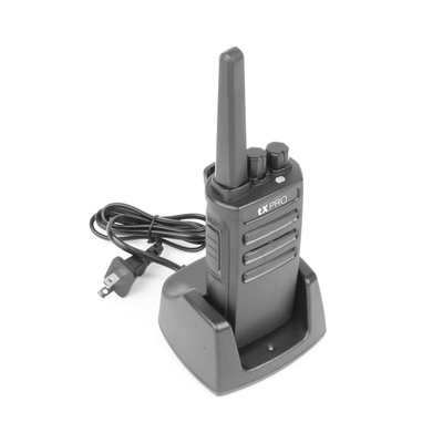 Radio Portátil VHF 5W de Potencia Scrambler de Voz Alta Cobertura 136-174 MHz 16 canales preconfigurados