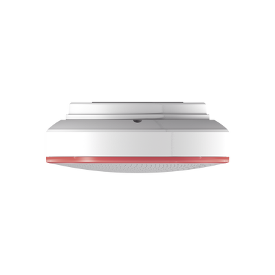 Sirena Inalambrica Con estrobo / Utiliza 4 Baterías CR123A ó Alimentación 12Vcc / Compatible con Kit de alarmas CS-B1 / Uso en Exterior