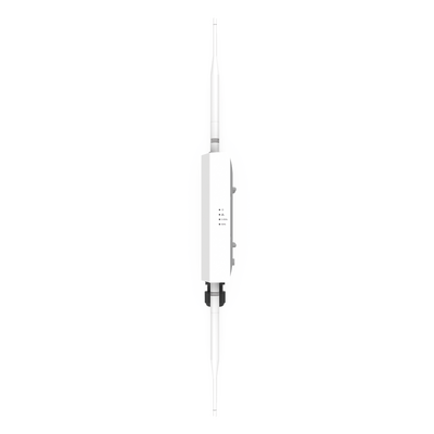 Punto de Acceso Súper WiFi 6 y PTMP para Exterior Hasta 250 m de Cobertura Doble Banda Simultanea 574 Mbps en 2.4 GHz y 1.2 Gbps en 5GHz 256 Usuarios Concurrentes por Banda Administración en Nube Gratis con INSIGHTS