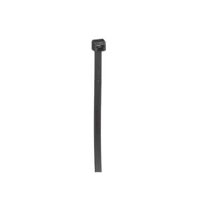 Cincho de Nylon 6.6 Color Negro 292mm largo x 4.8mm ancho Sección Transversal Estándar Paquete de 1000 Piezas