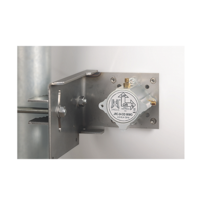 Antena direccional de Alto Rendimiento/ Parábola profunda para mayor aislamiento al ruido / 24.5 dBi / (4.9 - 6.4 GHz) / Conectores N-Hembra / Fácil Montaje y Soporte de acero inoxidable / Radomo Incluido