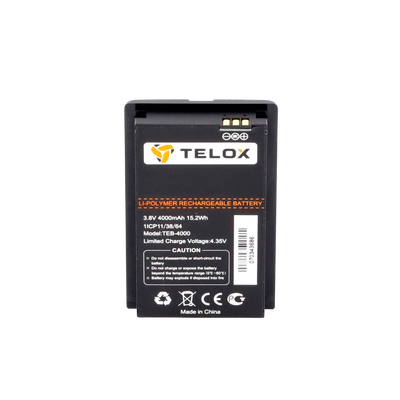 Batería de Li-Ion 4000mA Para Radios TE320 TELOX