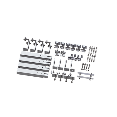 Caja de accesorios de aluminio anodizado para montaje VEKTOR8R arreglo 1X4 para techo