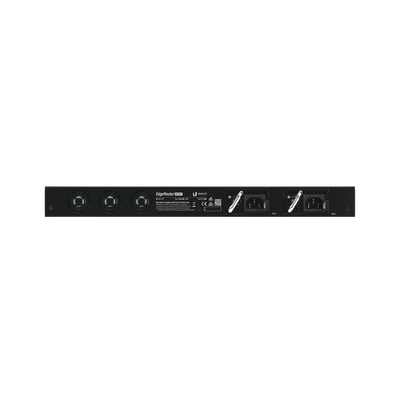 EdgeRouter INFINITY de 8 puertos SFP+ 10 G + 1 puerto RJ45 Gigabit  throughput 80 Gbps  16 núcleos y 16 GB RAM   fuentes de alimentación modulares Hot-Swappable