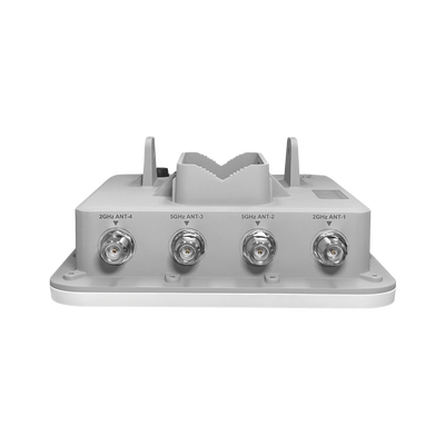 Punto de Acceso Industrial Super Wi-Fi 6 Conectorizado 2x2 Doble Banda Simultanea en 2.4 y 5 GHz Hasta 400 m de Cobertura 512 Usuarios Concurrentes