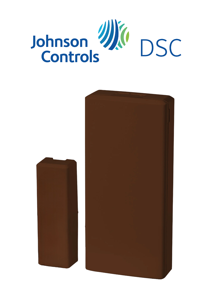 DSC PG9303BR - Contacto Magnético ultradelgado Inalámbrico con tecnología Power G compatible con NEO  PRO  Qolsys e IoTega