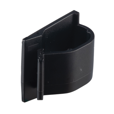 Clip de Nylon 6.6 con Adhesivo Para Cables de Hasta 15.8 mm de Diámetro Uso Interior/Exterior Color Negro Paquete de 100pz